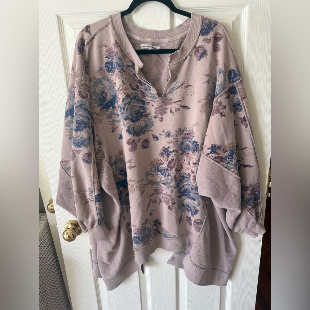 Free people oversized sweatshirt